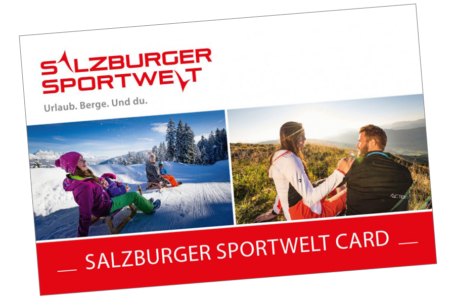 Salzburger Sportwelt Card, die Karte für die Salzburger Region
