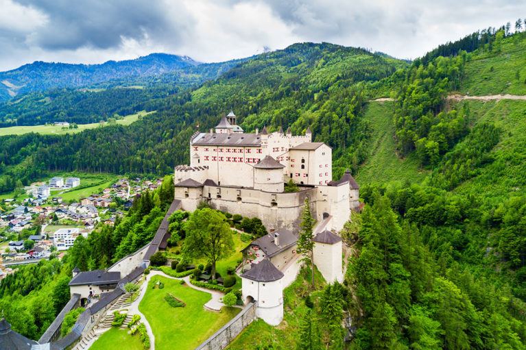 Ausflugsziele Salzburger Land Burg Hohenwerfen in Werfen
