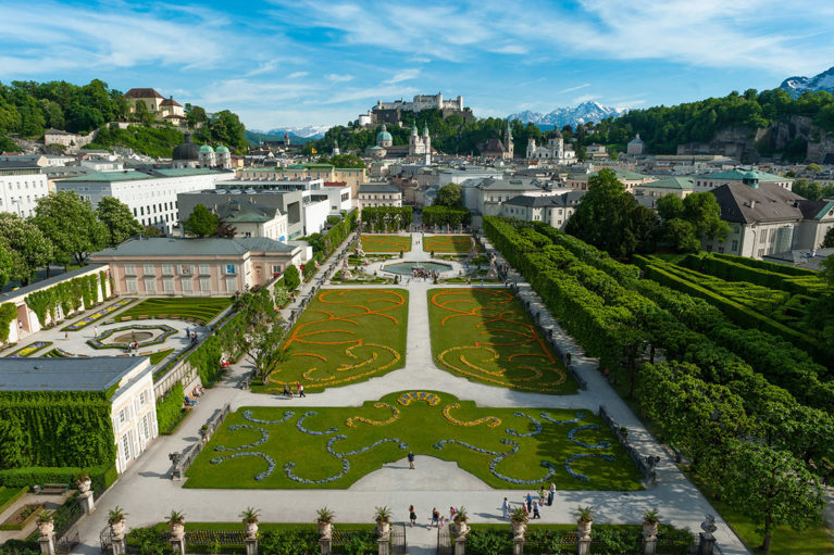 Ausflugsziele Salzburger Land Mirabellgarten