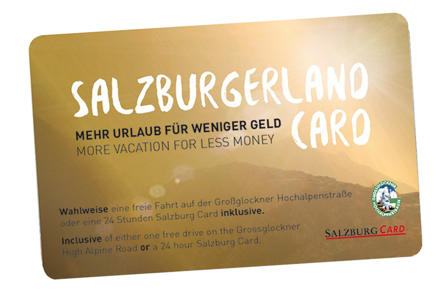 Salzburger Land Card, eine Karte für bis zu 190 Sehenswürdigkeiten